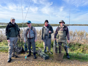 Flyfishers ready to fish